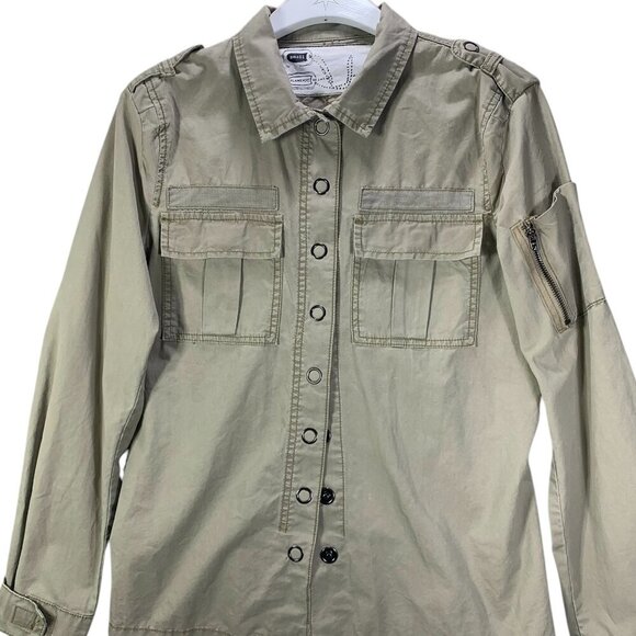 BLANKNYC army green utility jacket/ shirt - Picture 1 of 6